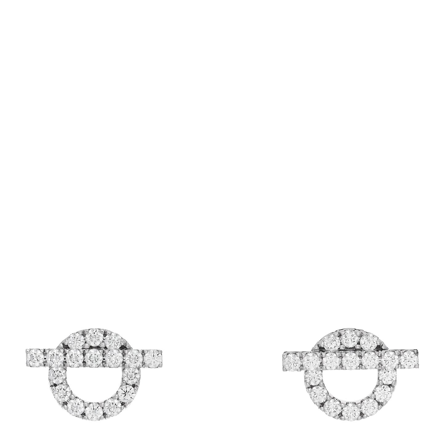 18K White Gold Diamond Finesse Earrings