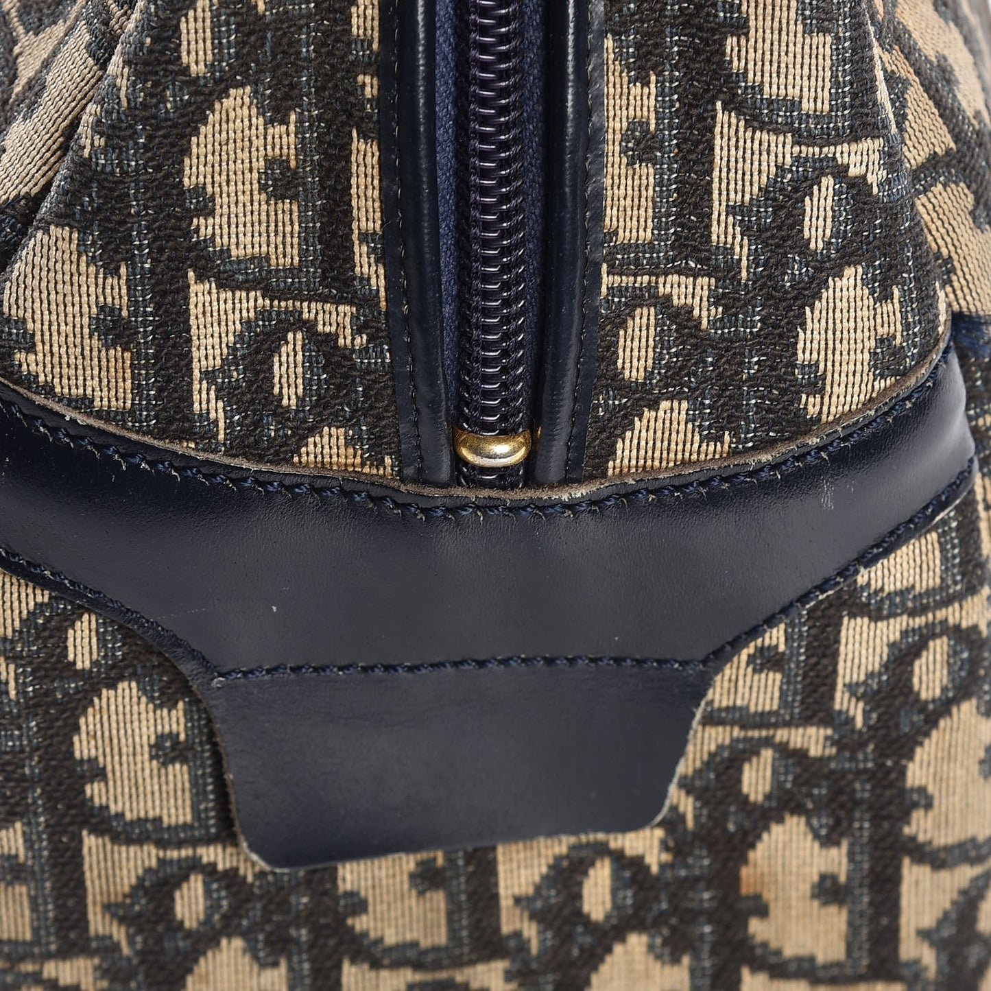 Monogram Tote Navy Blue