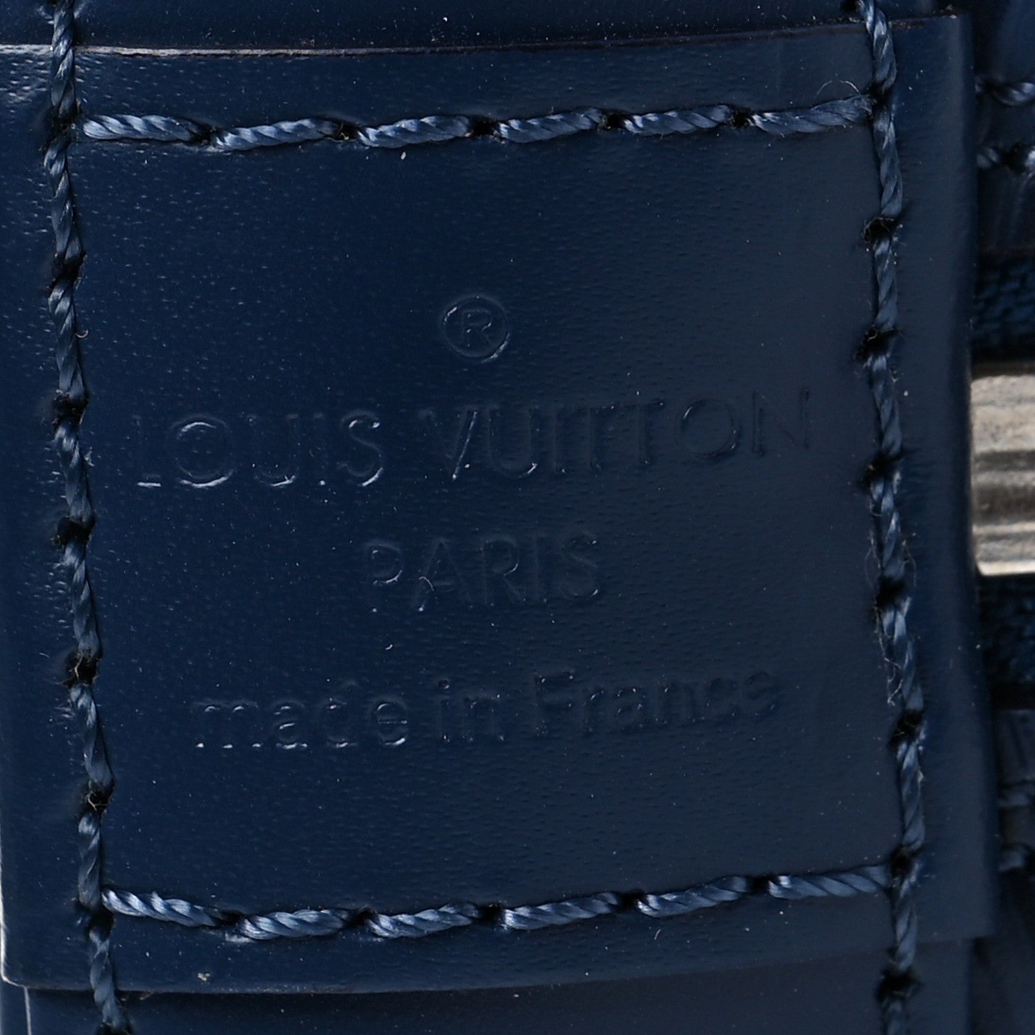 Louis Vuitton Epi Alma PM Indigo 6 of 8