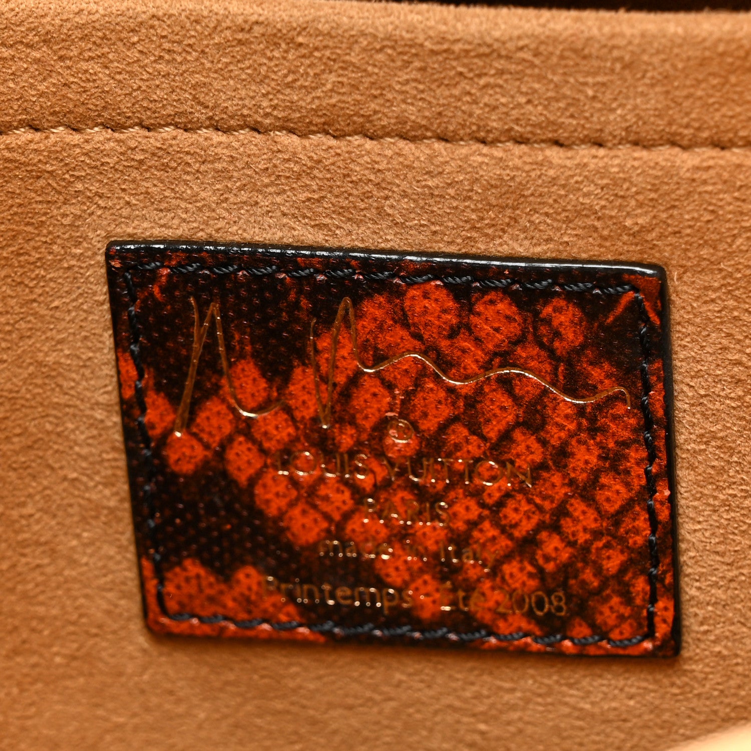 Louis Vuitton LOUIS VUITTON Monogram Karung Mancrazy Jokes Bag 7 of 15
