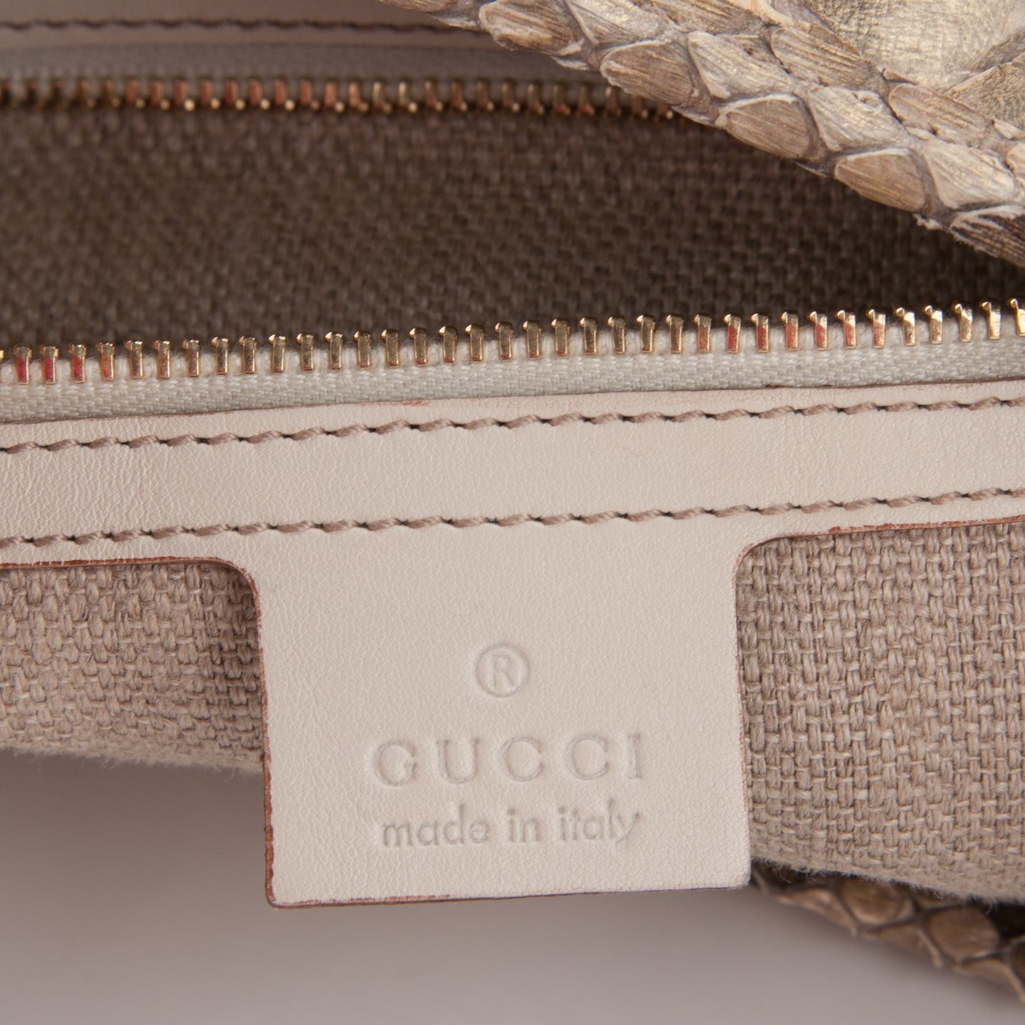 Python Large Jackie O Bouvier Hobo