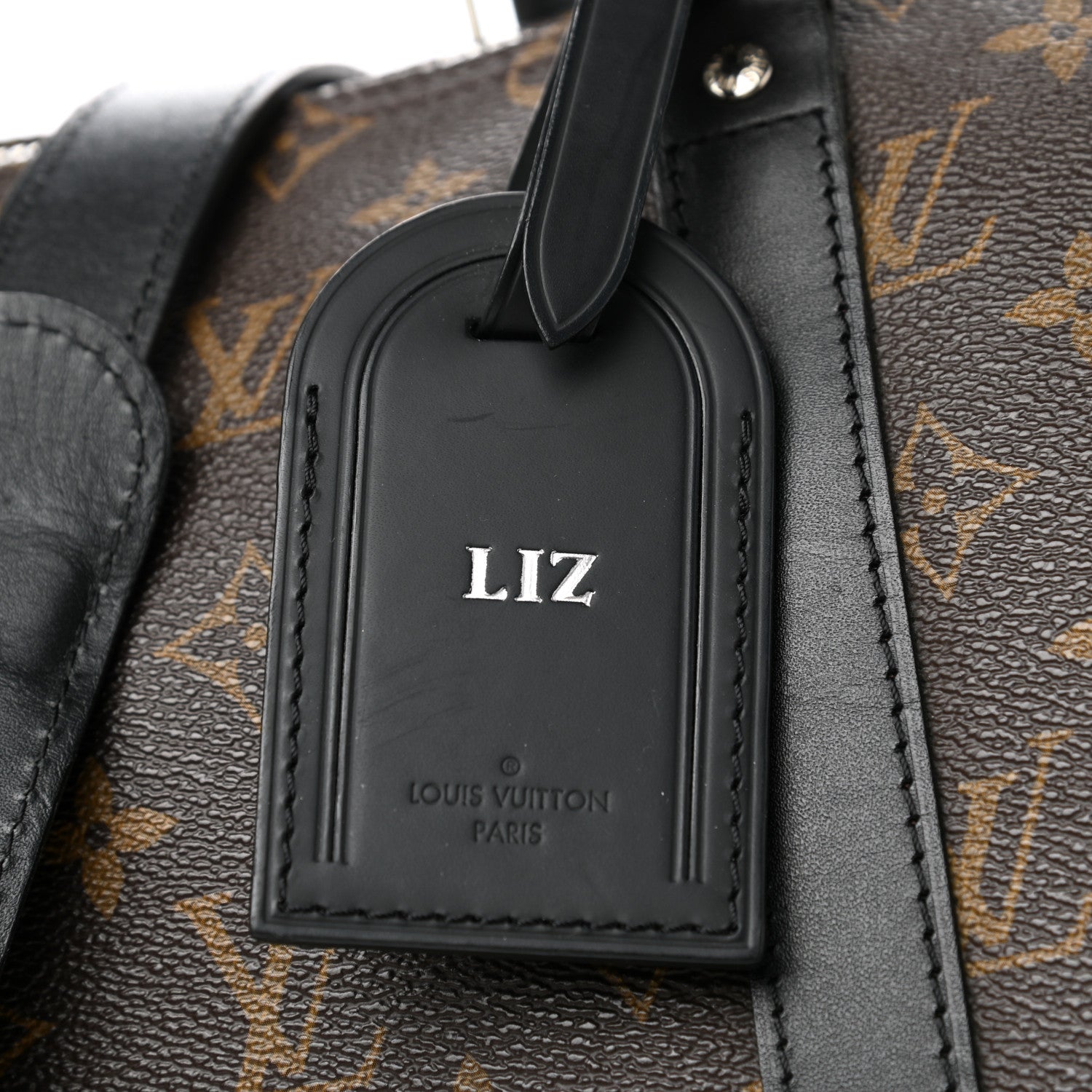 Louis Vuitton Monogram Macassar Keepall Bandouliere 45 8 of 12