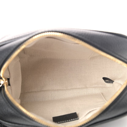 Gucci Pebbled Calfskin Small Soho Disco Bag Black 4 of 4