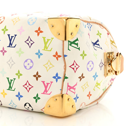 Louis Vuitton Monogram Multicolor Speedy 30 White 10 of 15