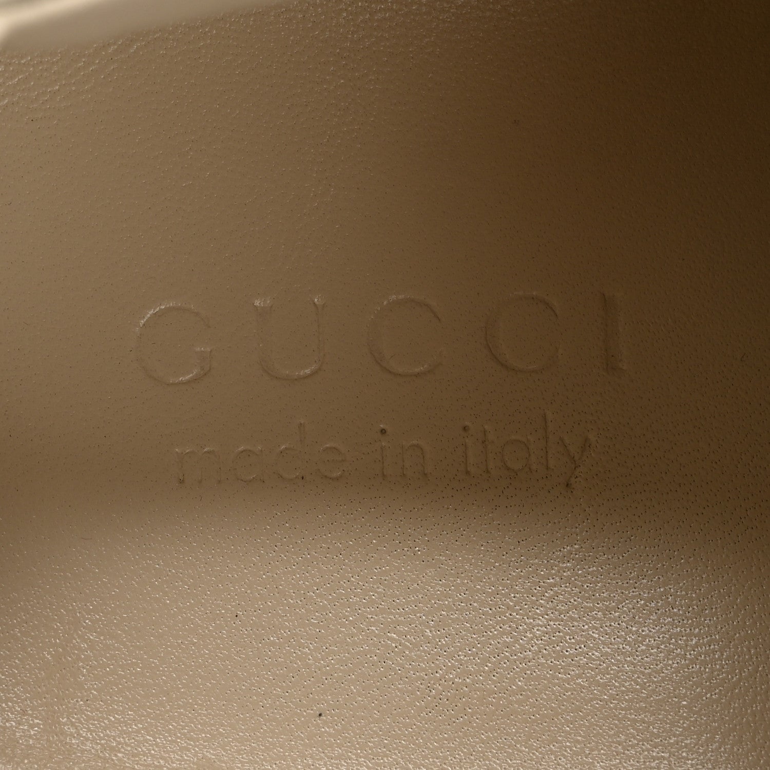 Gucci Calfskin Interlocking G Logo Mens Rhyton Sneakers 10 Ivory 7 of 13