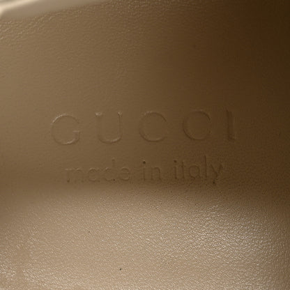 Gucci Calfskin Interlocking G Logo Mens Rhyton Sneakers 10 Ivory 7 of 13