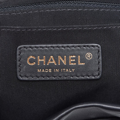 Chanel Calfskin Chevron Quilted Small Urban Spirit Backpack Black 6 of 9