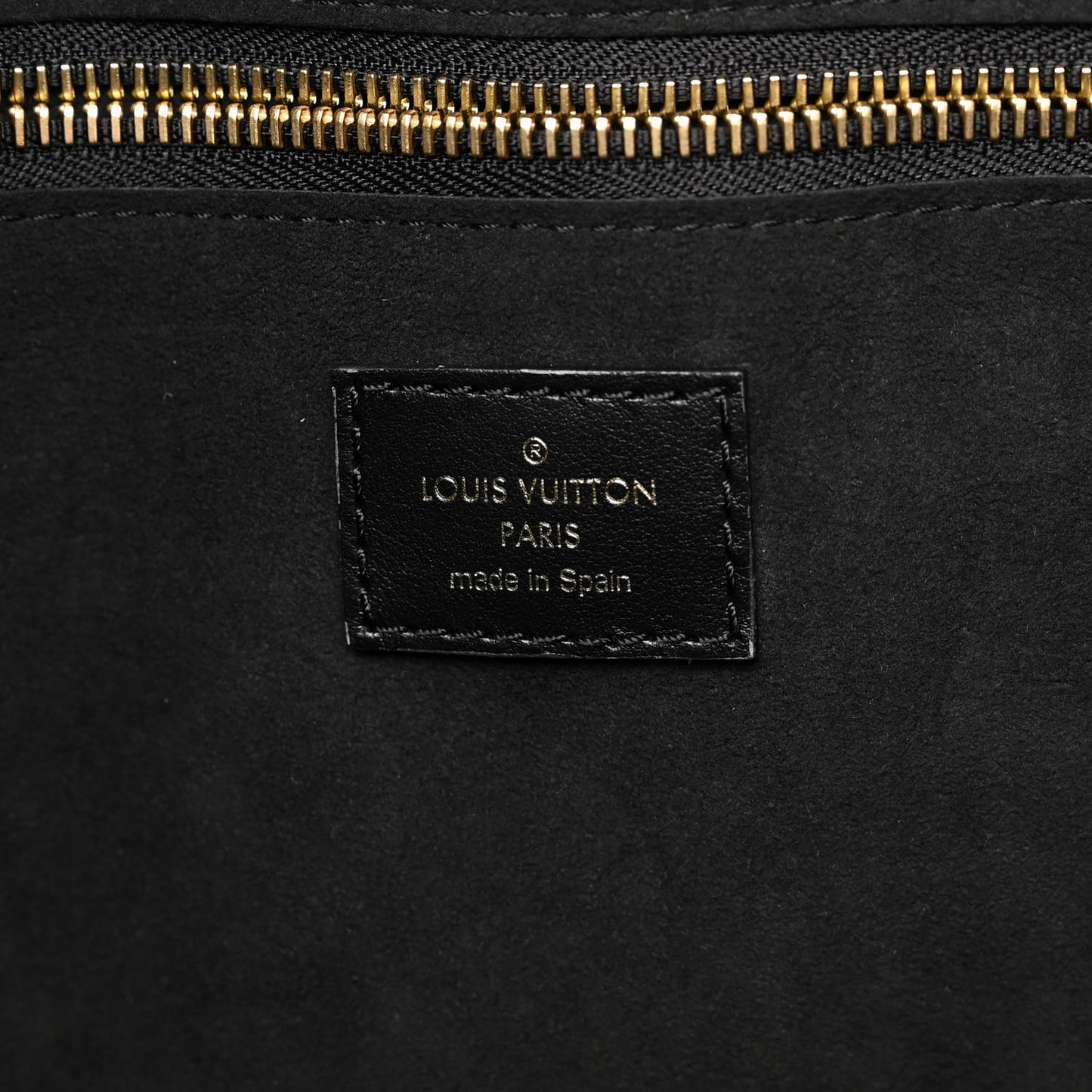 Empreinte Monogram Giant Broderies Neverfull MM Black