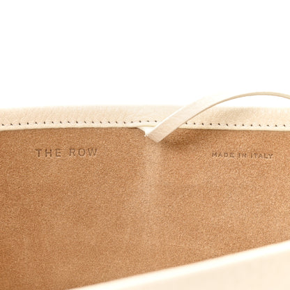 The Row Grained Calfskin Medium N/S Park Tote Ivory 6 of 9