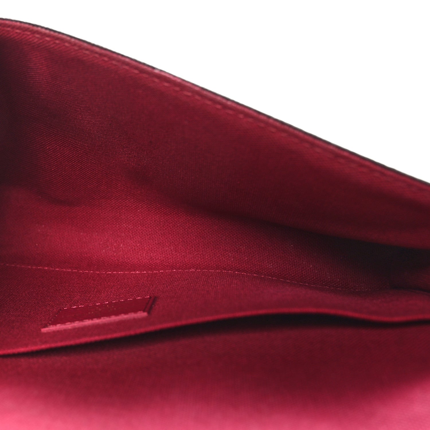 Louis Vuitton Monogram Pochette Felicie Chain Wallet Fuchsia 6 of 11