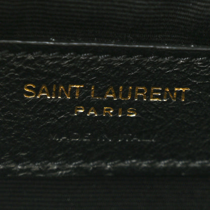 Saint Laurent Grained Lambskin Monogram Medium Niki Chain Satchel Crema Soft 6 of 12