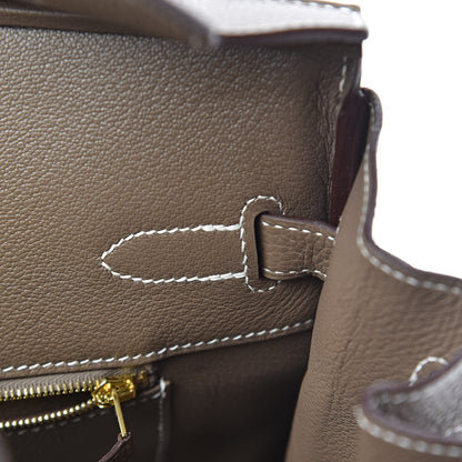 Hermes Togo Birkin 35 Etoupe 19 of 30