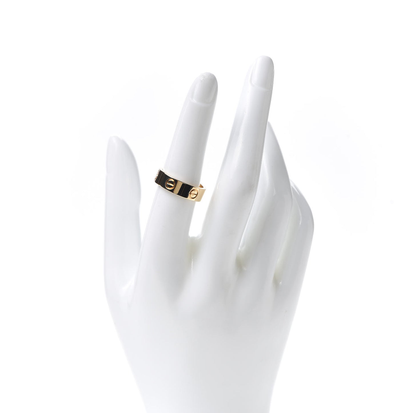 18K Yellow Gold 5.5mm LOVE Ring 54 6.75