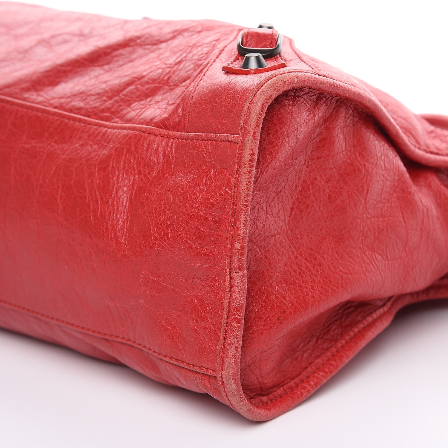 Balenciaga Agneau Classic Hardware City Rouge Cardinal 9 of 19