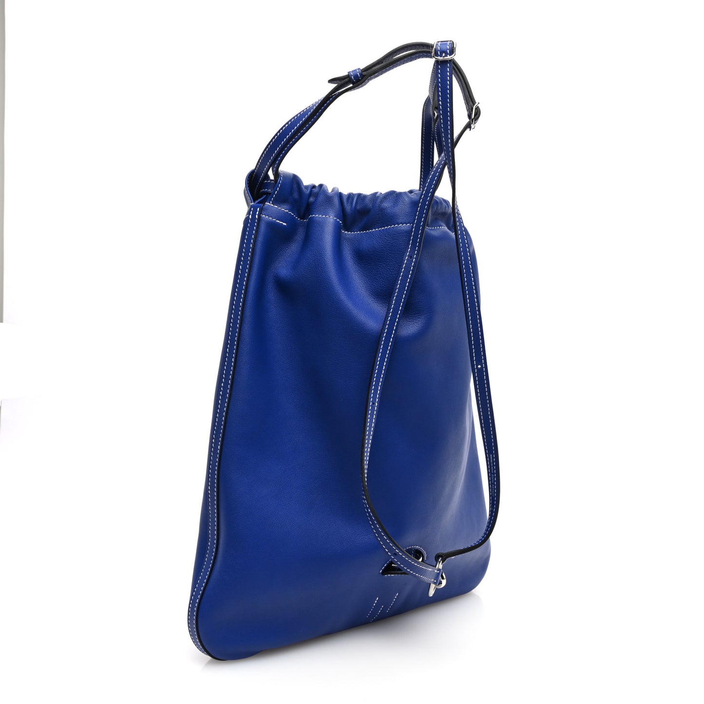 Cheri Calfskin Bridado Backpack Bleu Electrique