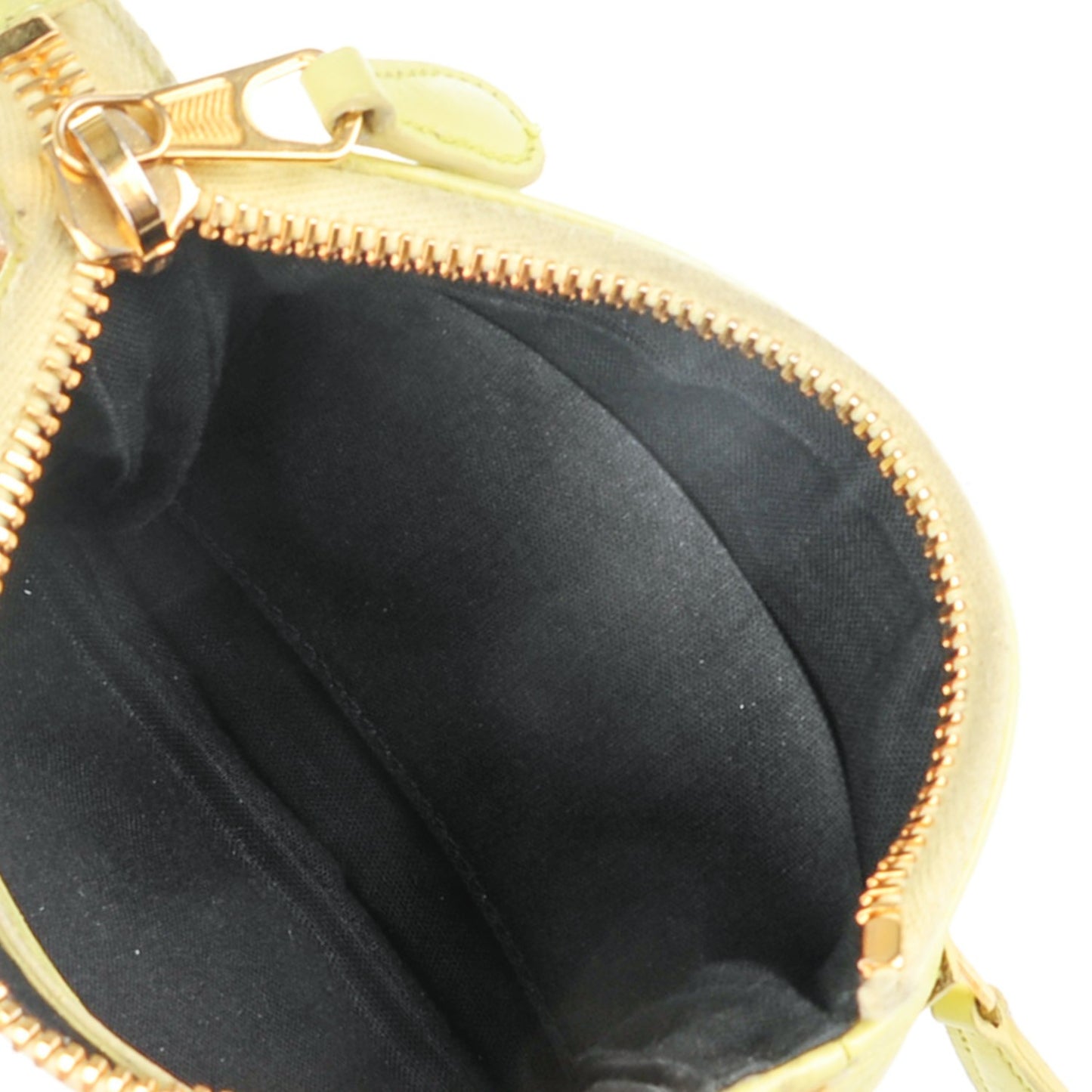 Agneau Giant 12 Gold Hardware M Porte-Monnaie Coin Purse Jaune Citronnade