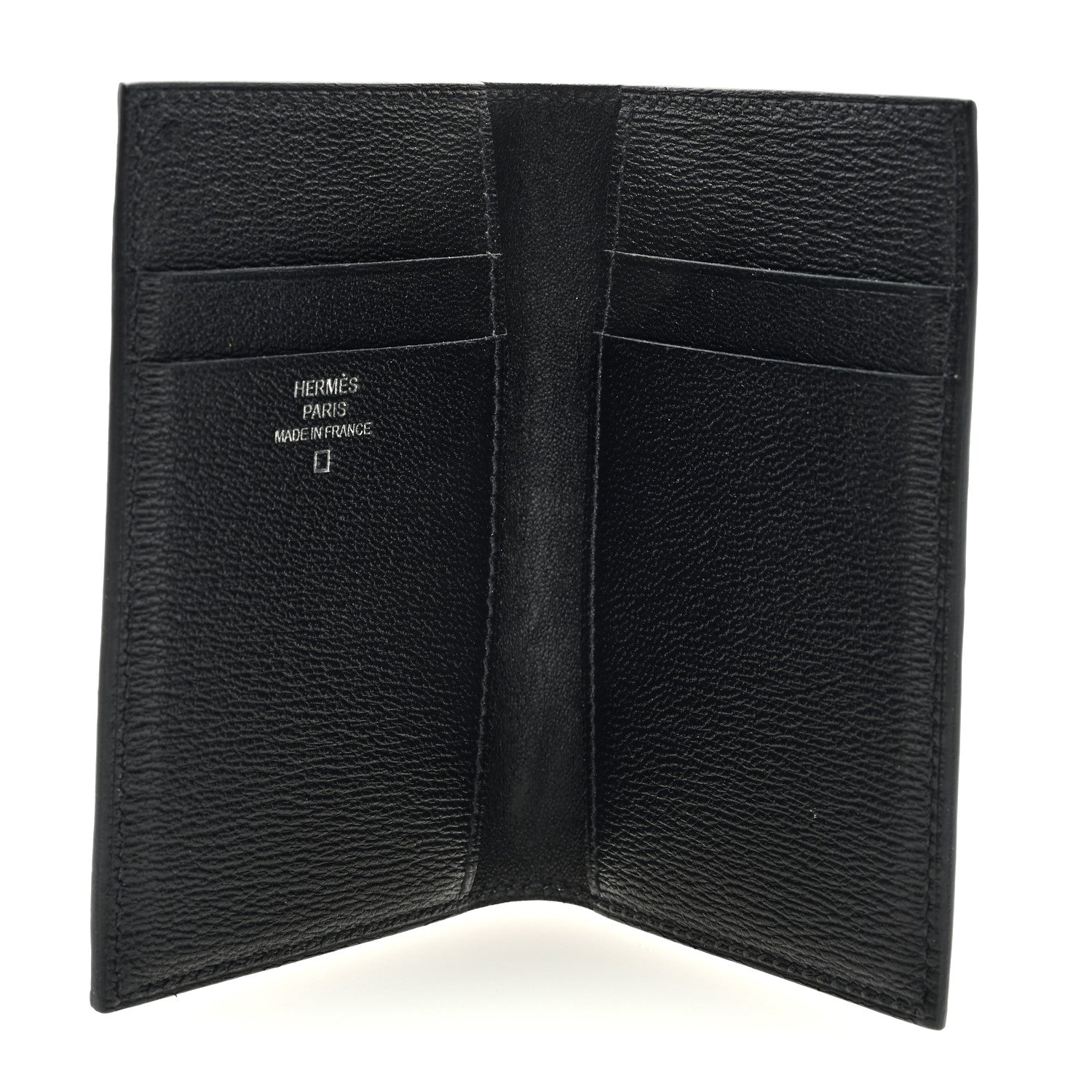 Hermes Matte Alligator MC2 Euclide Card Holder Black 5 of 6
