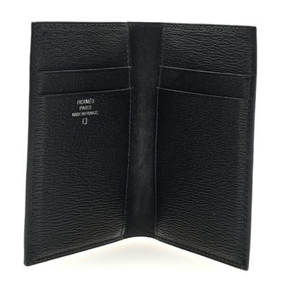 Hermes Matte Alligator MC2 Euclide Card Holder Black 5 of 6