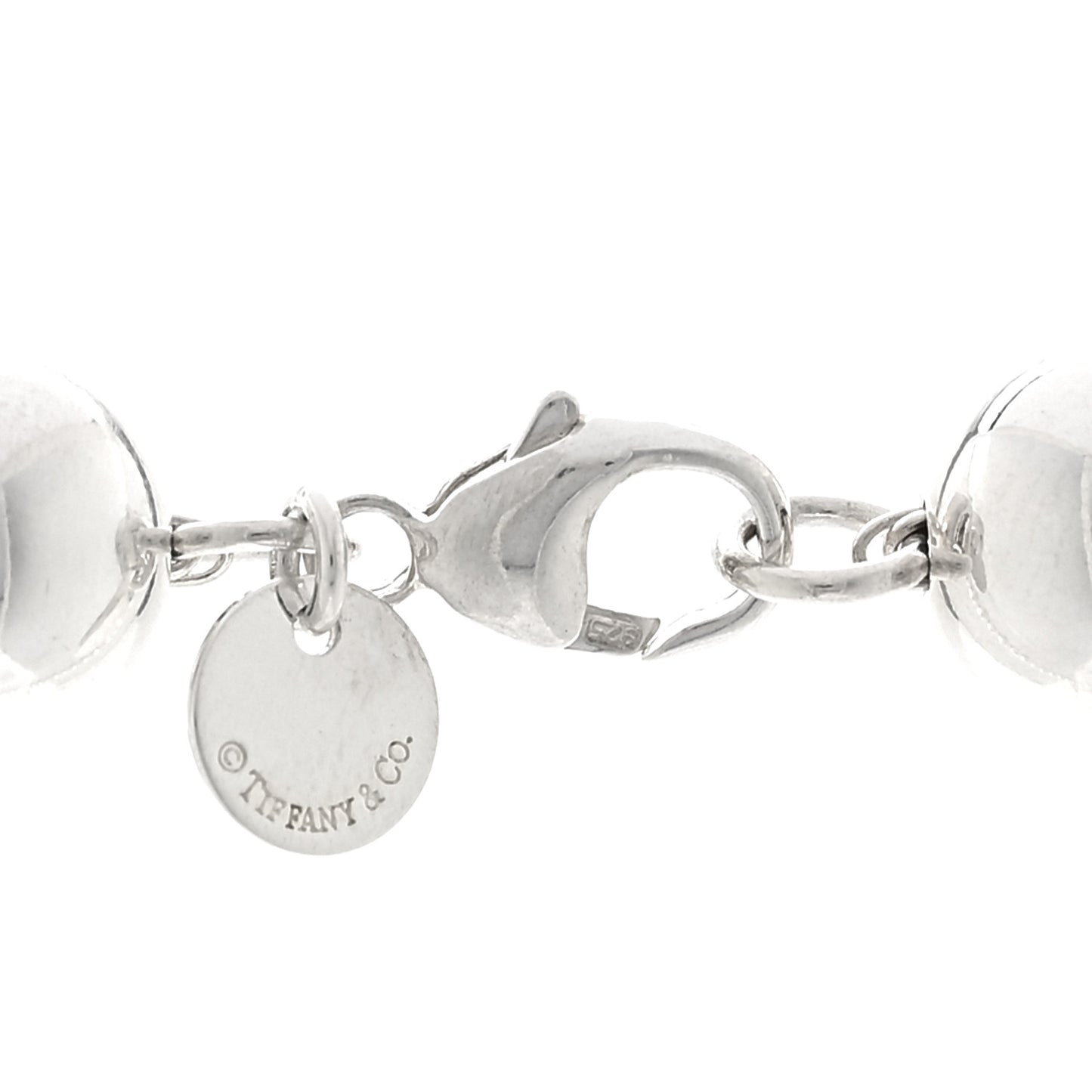 Sterling Silver 10mm Hardwear Ball Necklace