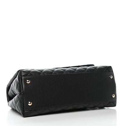 Chanel Caviar Quilted Small Coco Handle Flap Black 4 of 11