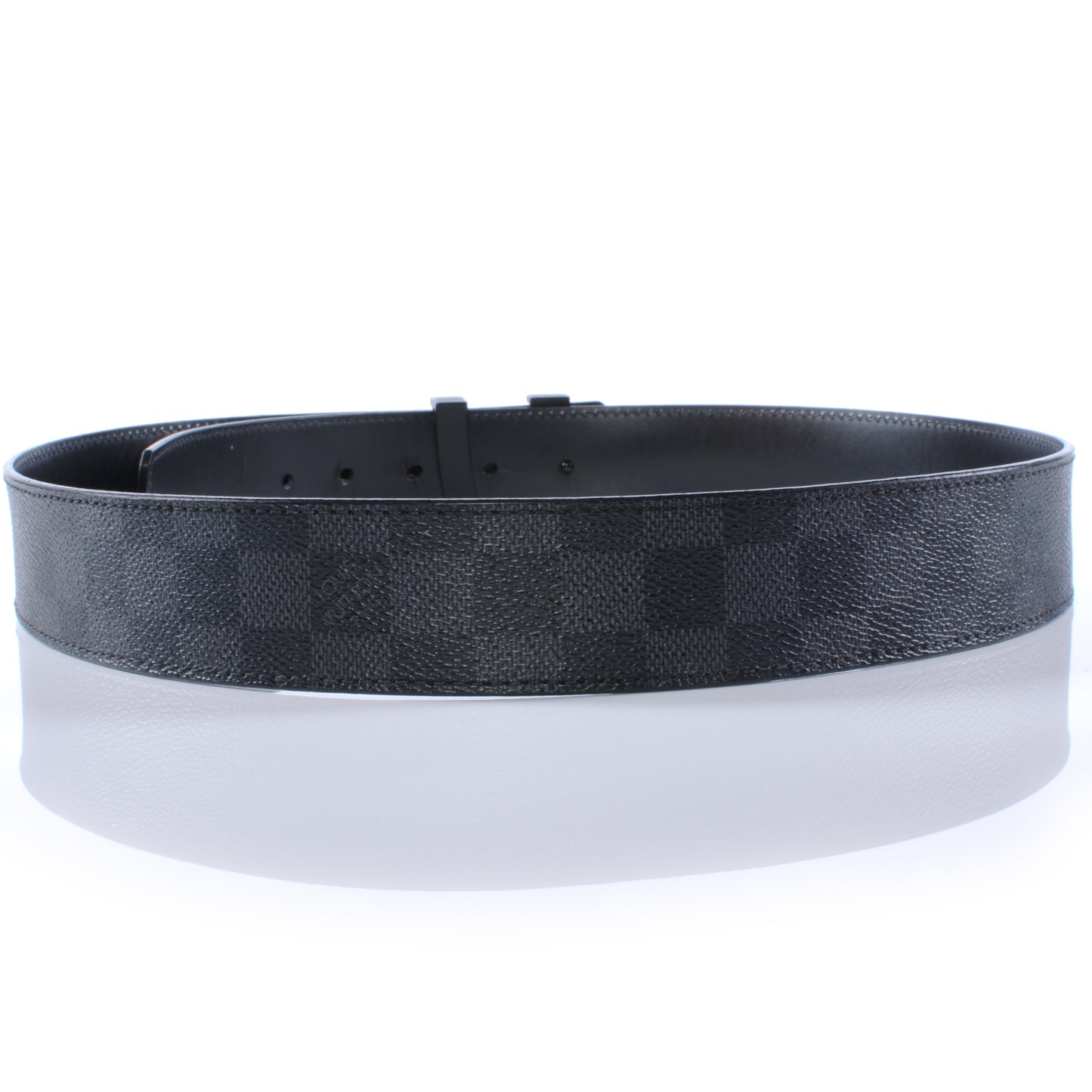 Damier Graphite LV Initiales Belt 90 36
