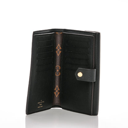 Louis Vuitton Monogram Pallas Compact Wallet Black 5 of 6