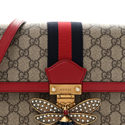 Gucci GG Supreme Monogram Medium Queen Margaret Shoulder Bag Red 10 of 15