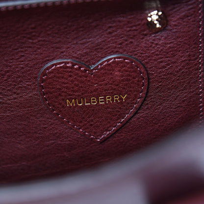 Mulberry Natural Leather Cara Delevigne Convertible Satchel Oxblood 5 of 10
