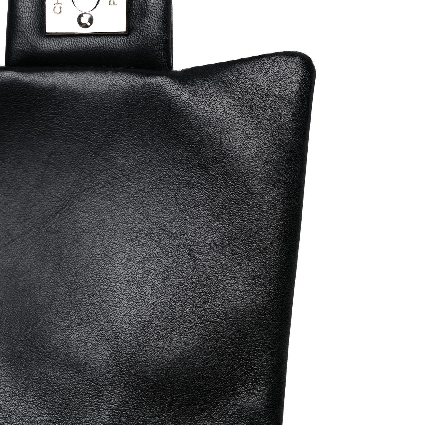 Calfskin Quilted Cambon Multipocket Shoulder Bag Black