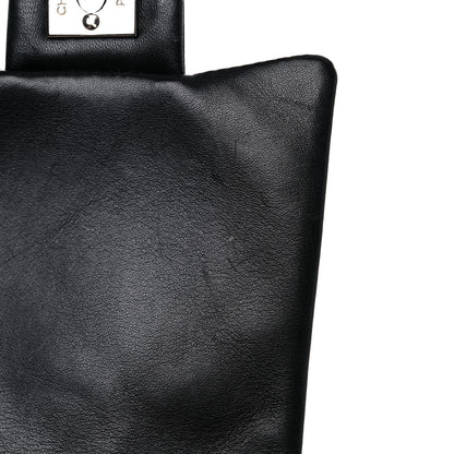 Chanel Calfskin Quilted Cambon Multipocket Shoulder Bag Black 19 of 22