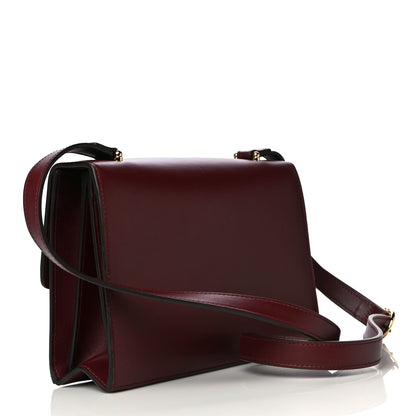 Gucci Smooth Calfskin Small Zumi Shoulder Bag Vintage Bordeaux 2 of 16