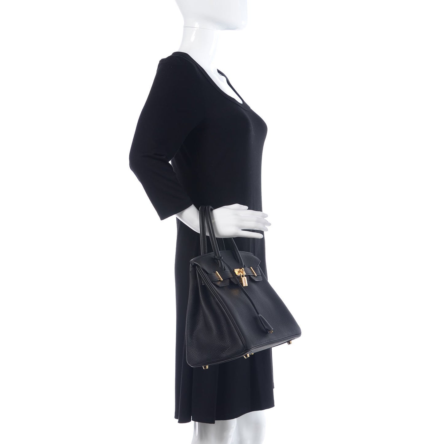Togo Birkin 30 Black