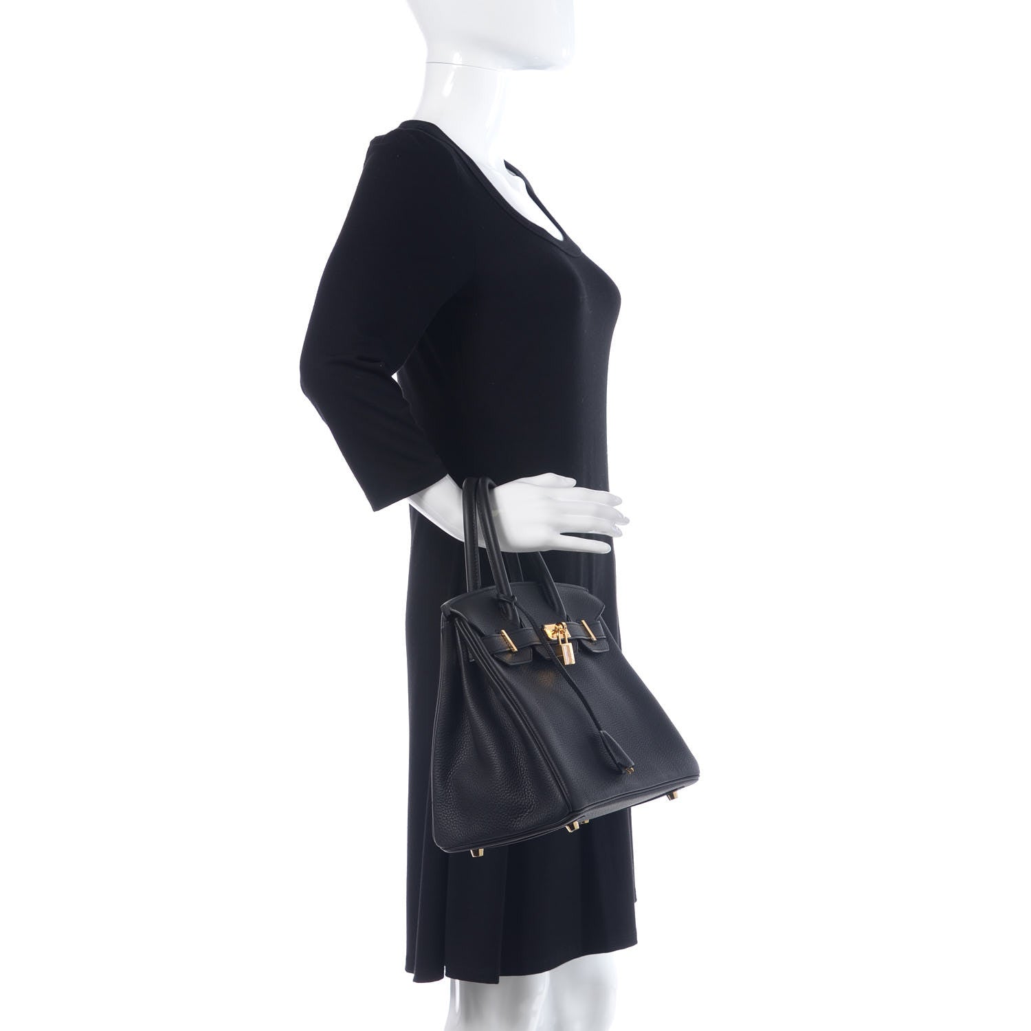 Hermes Togo Birkin 30 Black 2 of 34
