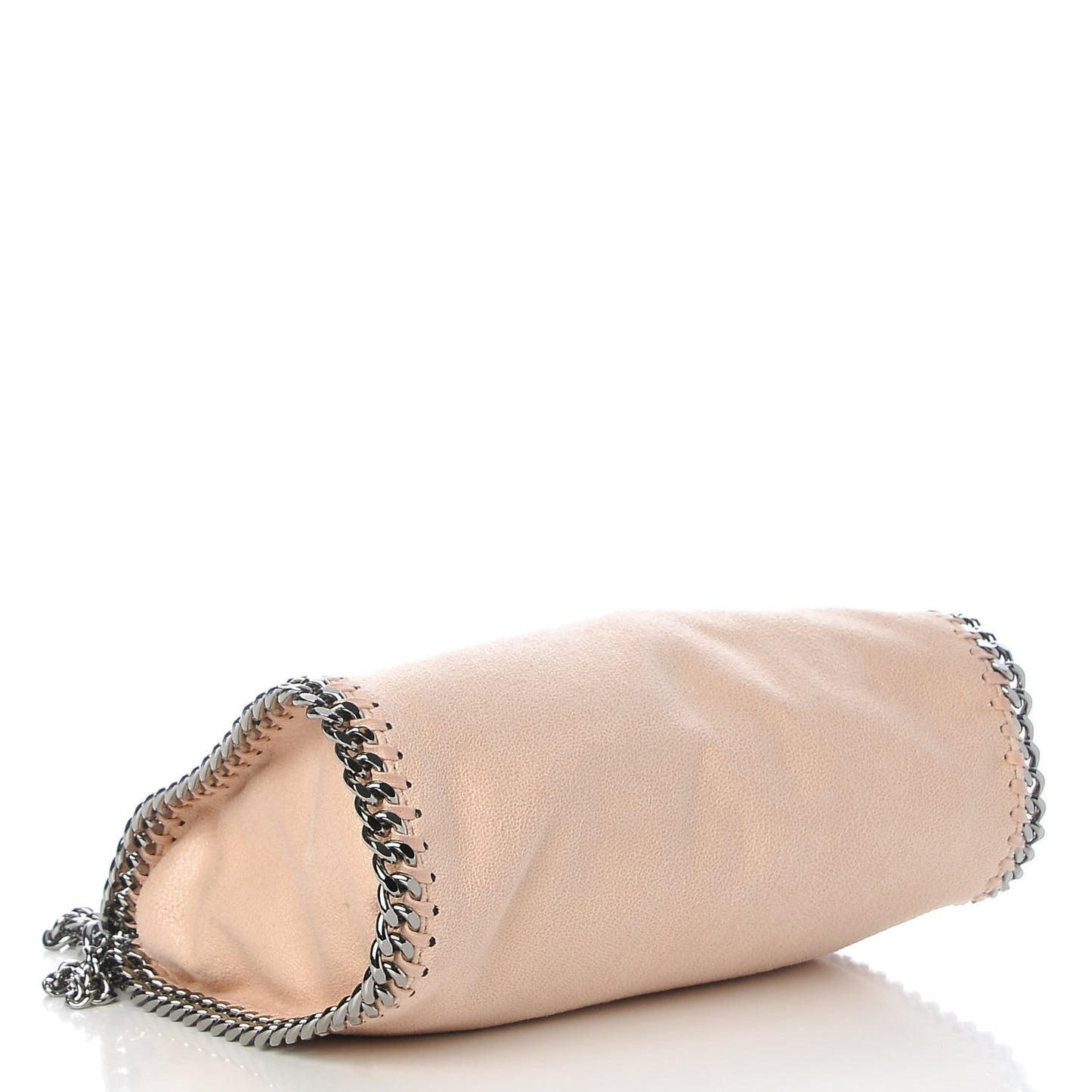 Shaggy Deer Mini Falabella Fold Over Tote Powder