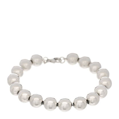 Tiffany Sterling Silver 10mm HardWear Ball Bracelet 1 of 3
