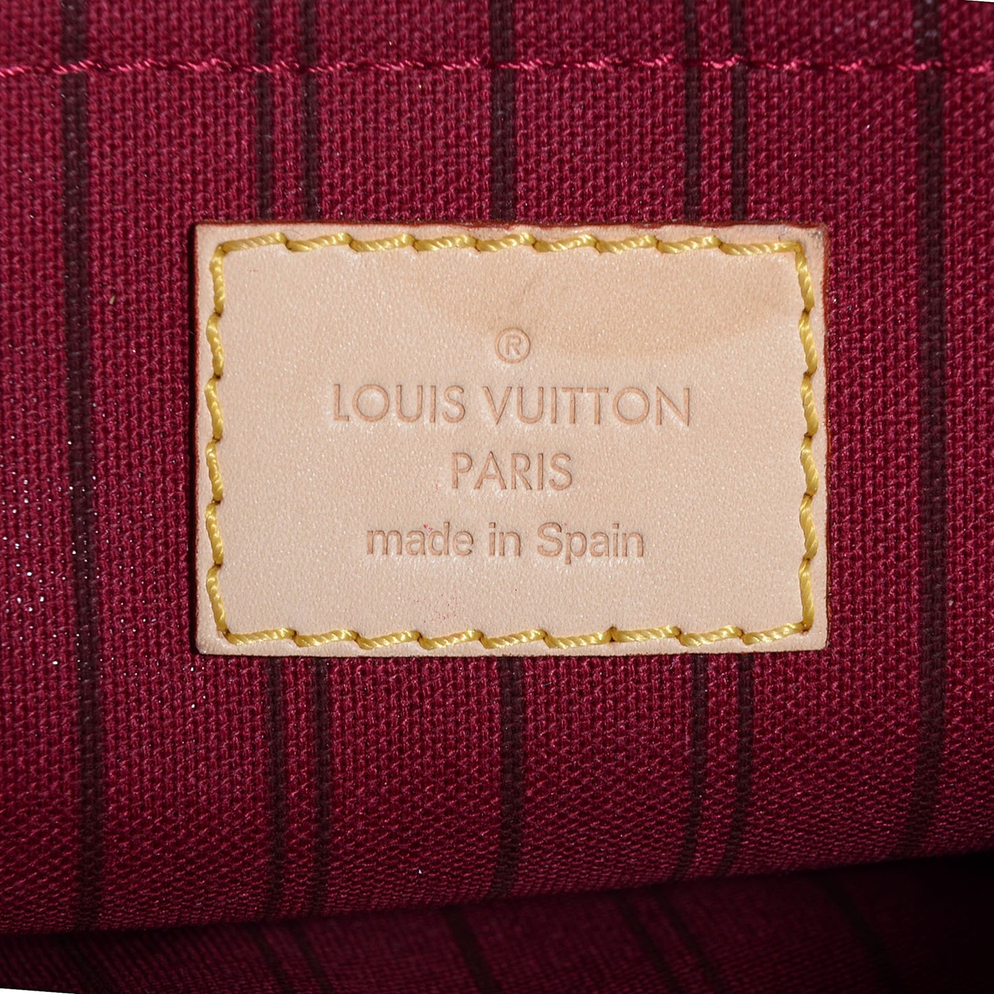 Monogram Neverfull MM GM Pochette Fuchsia