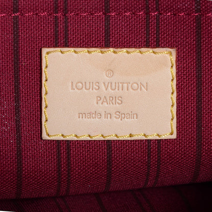 Louis Vuitton Monogram Neverfull MM GM Pochette Fuchsia 6 of 7
