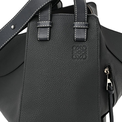 Loewe Grained Calfskin Small Hammock Shoulder Bag Grey 8 of 11