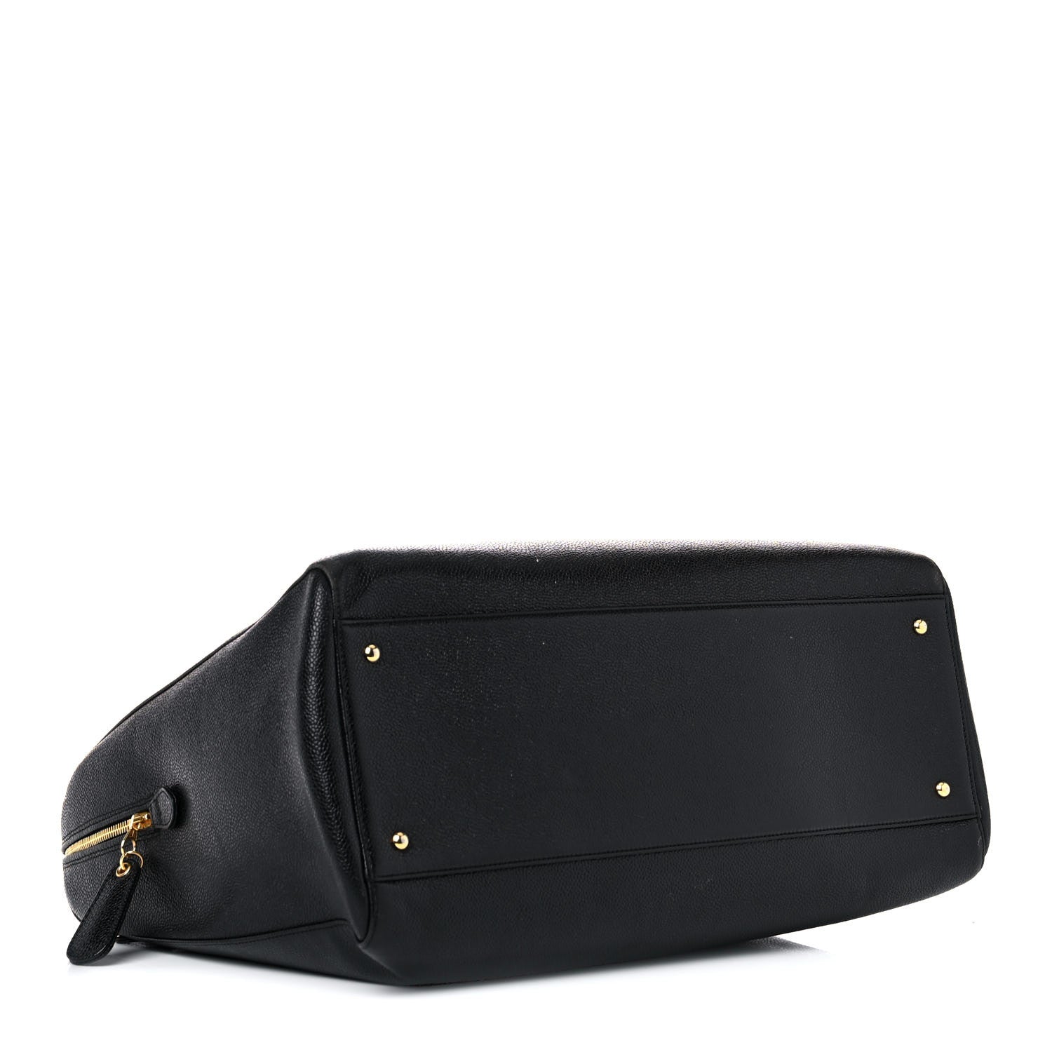 Chanel Caviar Large CC Shoulder Bag Black 3 of 18