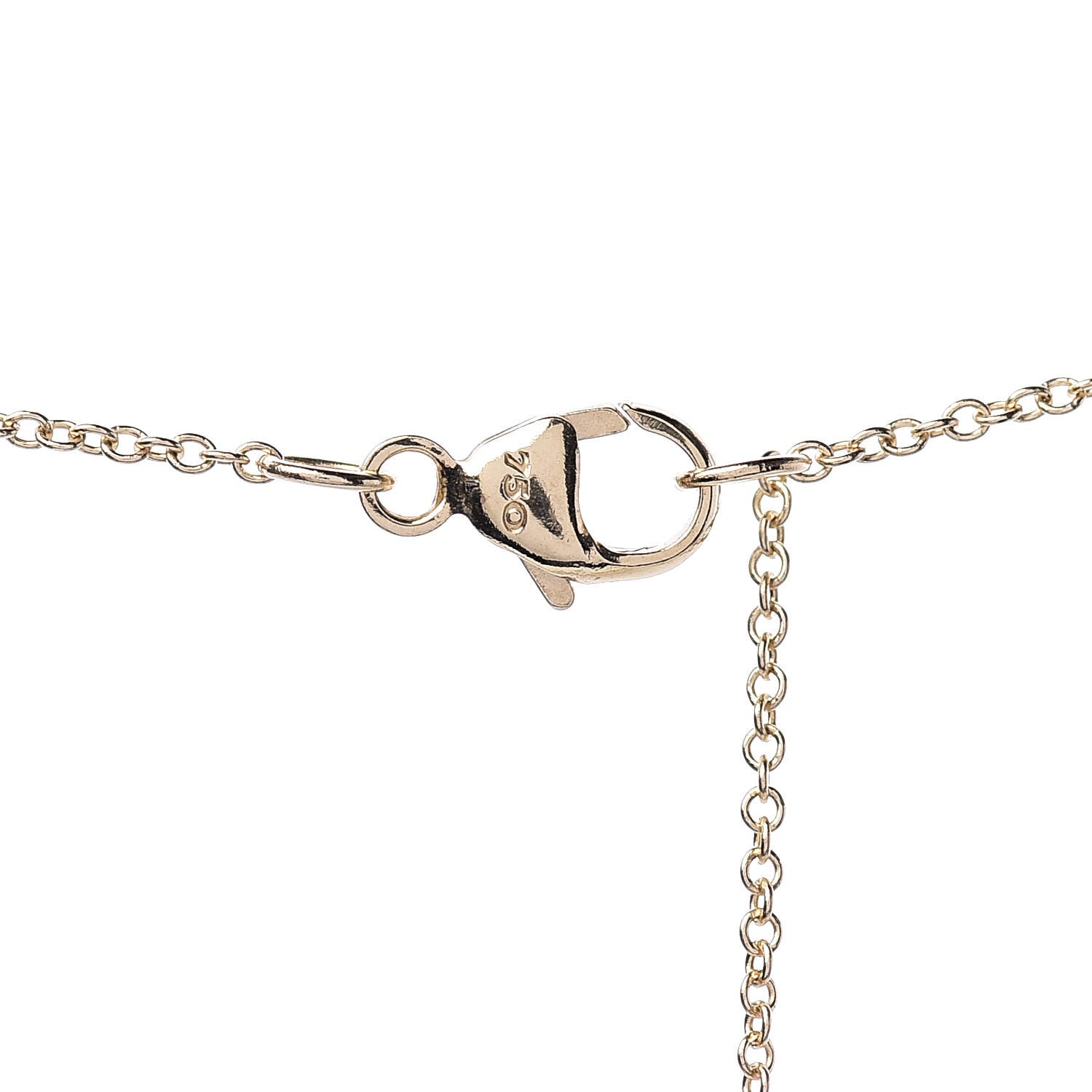 David Yurman 18K Yellow Gold Diamond Cable Collectibles Pave Charm Pendant Necklace 5 of 8