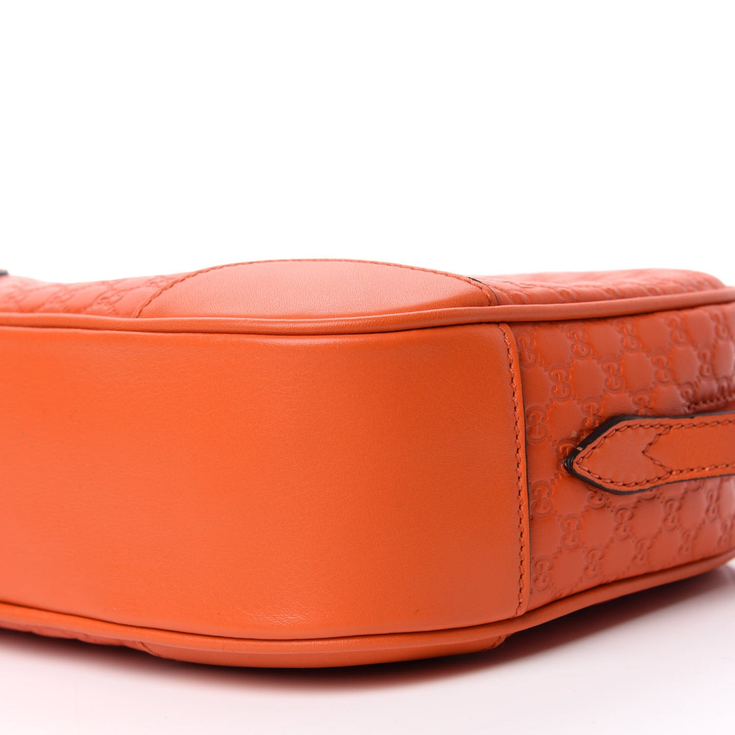 Soft Microguccissima Mini Bree Messenger Bag Sun Orange