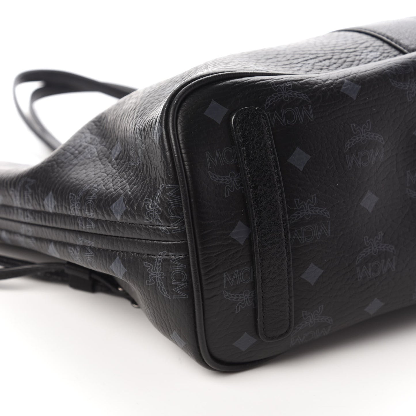 Visetos Medium Liz Reversible Shopper Tote Black