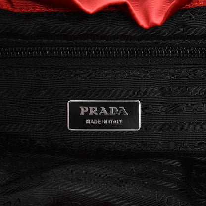 Prada Nylon Vela Medium Backpack Rosso 6 of 12