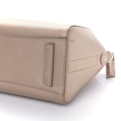 Givenchy Metallic Sugar Goatskin Mini Antigona Light Pink 9 of 9