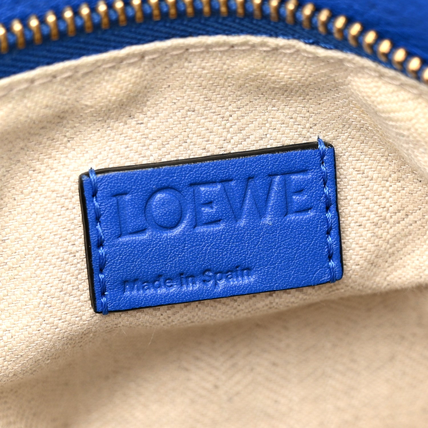 Loewe Calfskin Medium Puzzle Bag Marine 6 of 18