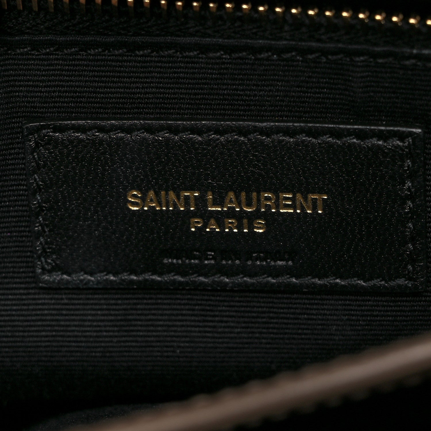 Saint Laurent Calfskin Y Quilted Monogram Toy Loulou Crossbody Bag Dark Beige 5 of 9