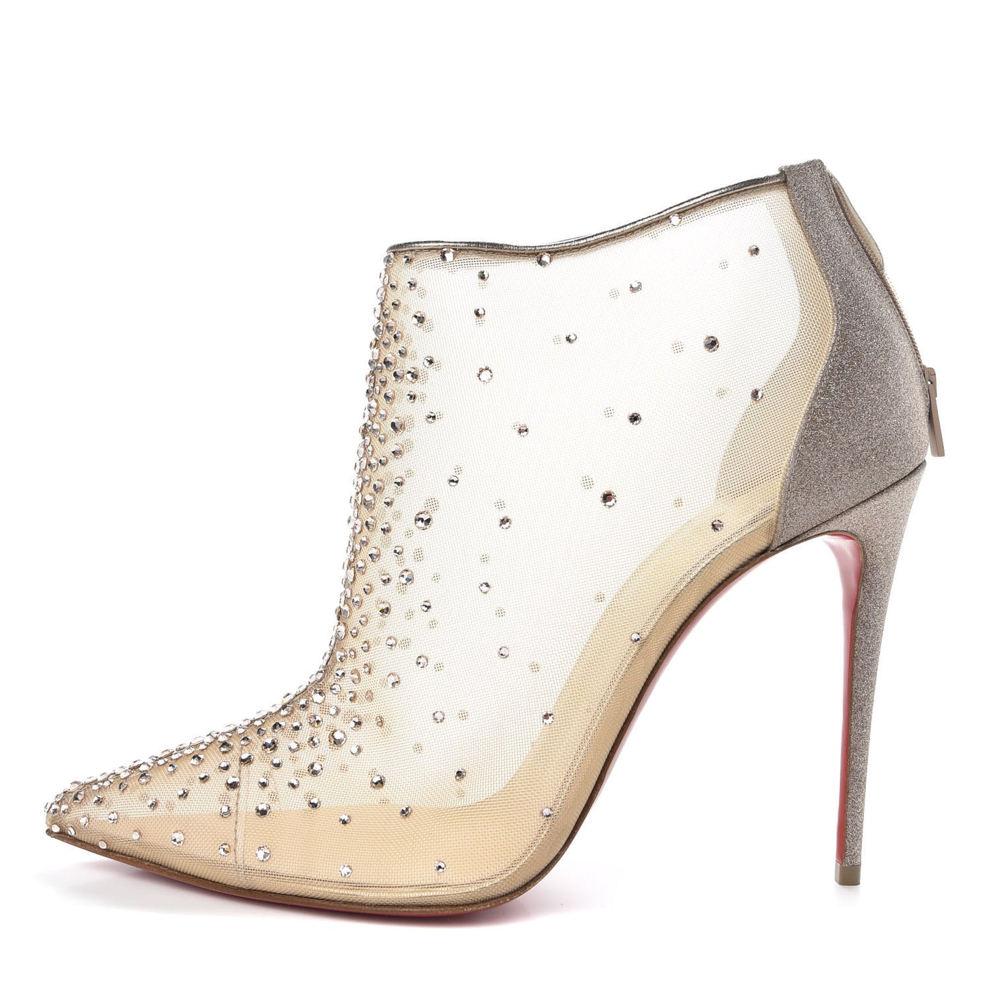 Rete Mini Glitter Constella 100 Booties 40 Version Courtisane