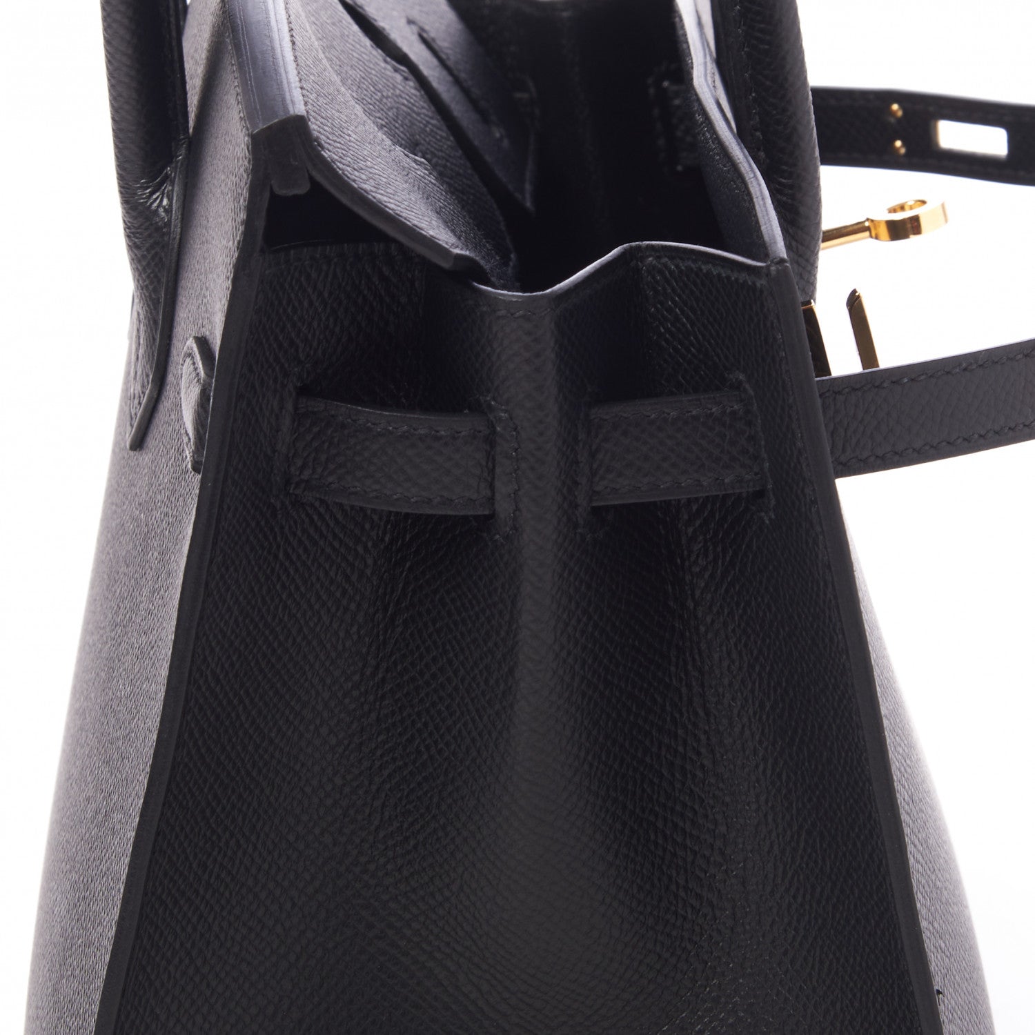 Hermes Madame Calfskin Birkin Sellier 25 Black 13 of 31