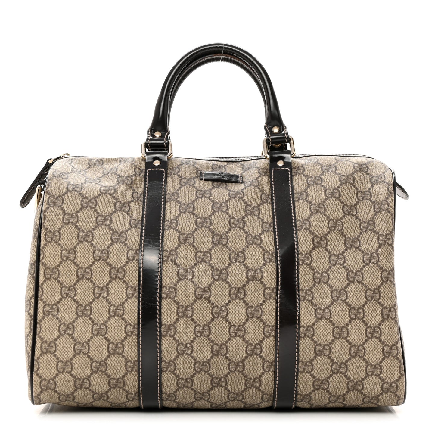 GG Plus Monogram Medium Joy Boston Dark Brown