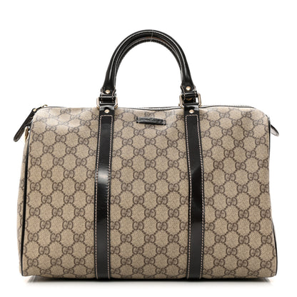Gucci GG Plus Monogram Medium Joy Boston Dark Brown 1 of 12